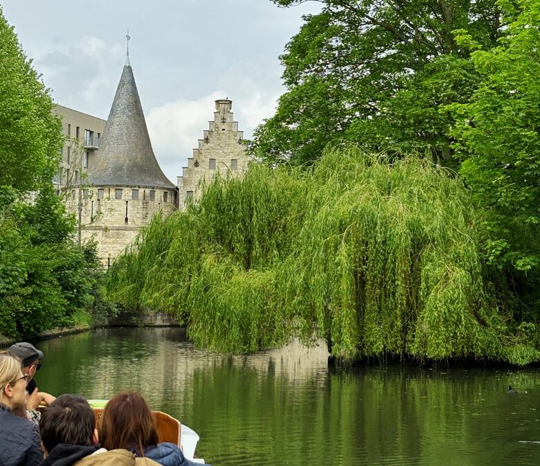 boat tour in ghent
