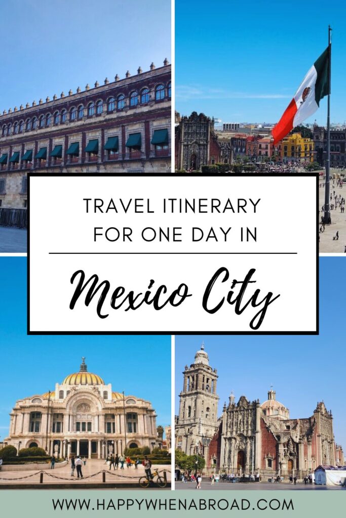 1 day in mexico city travel itinerary