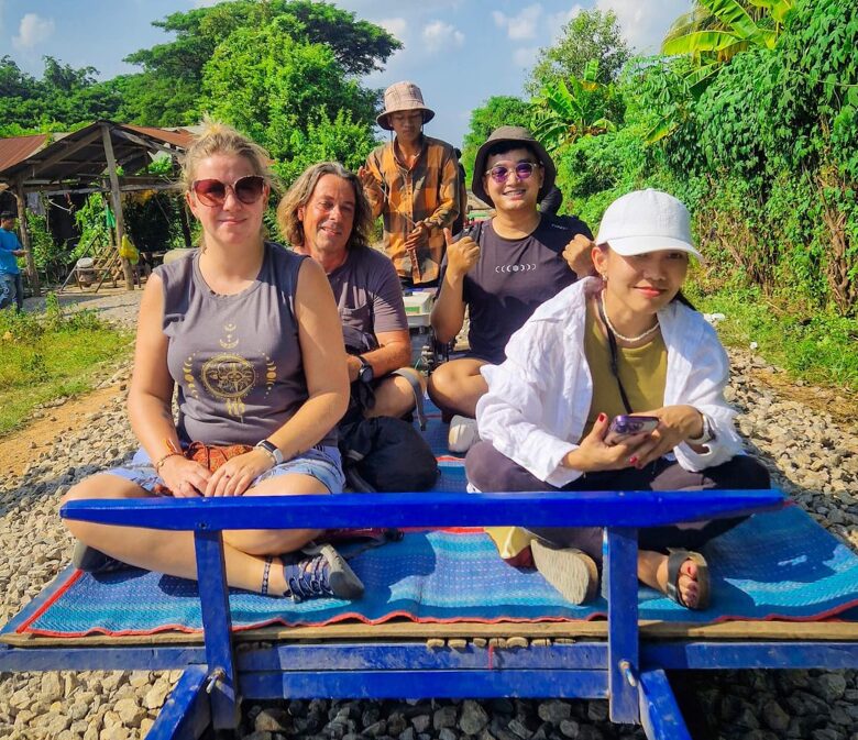 bamboo train cambodia