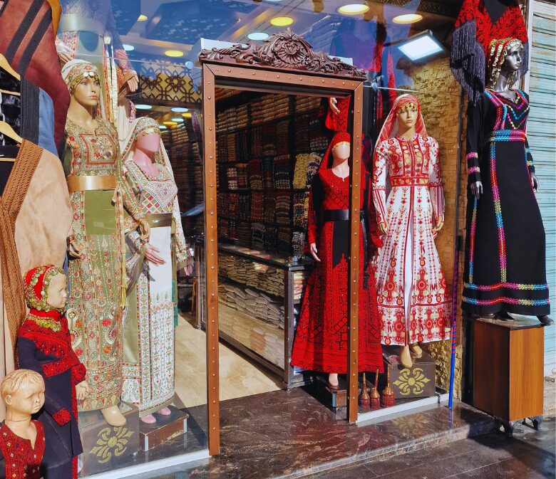 Jordanian Traditional Cloth shop - old downtown