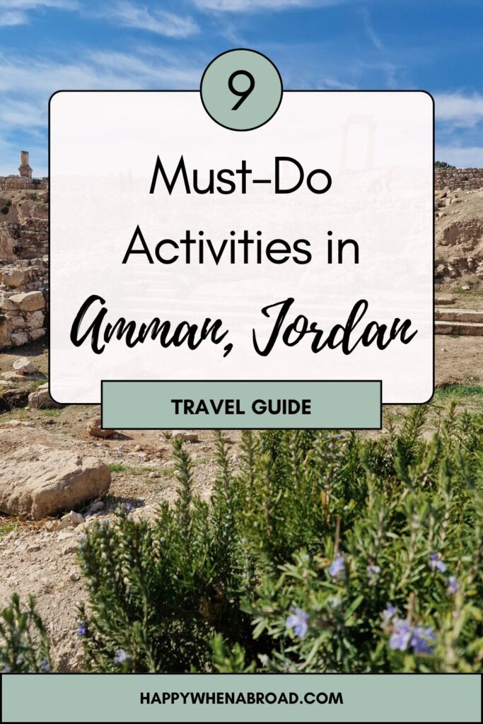 best things to do in amman jordan
