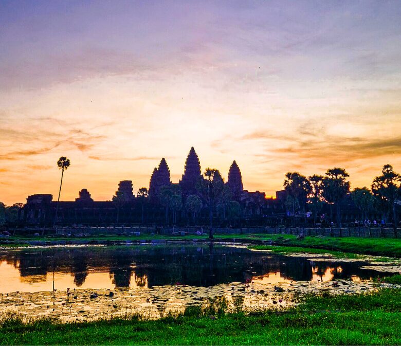 Angkor Wat at sunrise