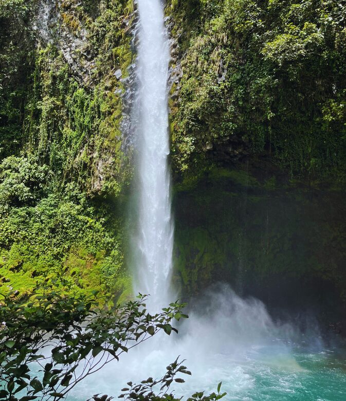 waterfall la fortuna itinerary