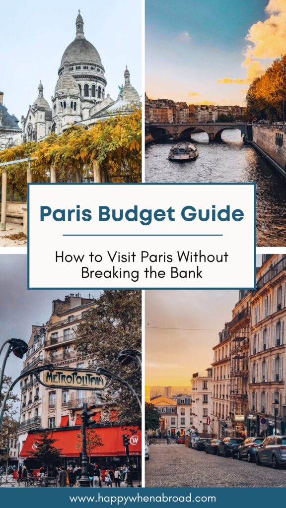 paris budget guide pinterest pin