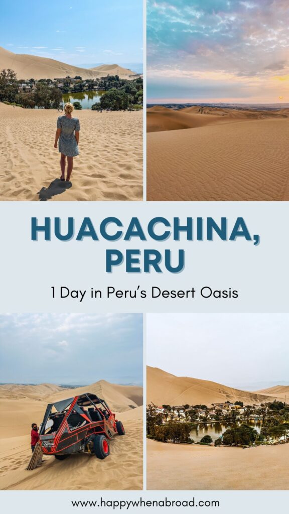 huacachina 1-day itinerary