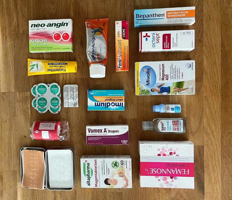 medication for your panama packing list