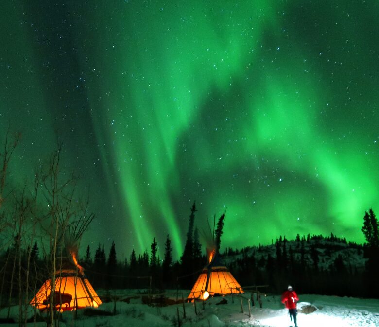 seeing the northern lights is one of the best things to do in yukon