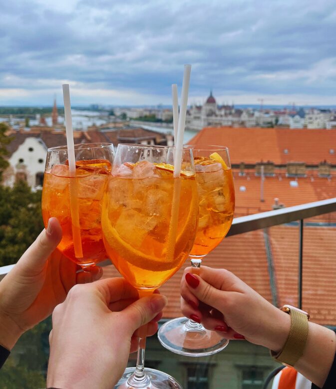 Aranybástya rooftop bar budapest food guide