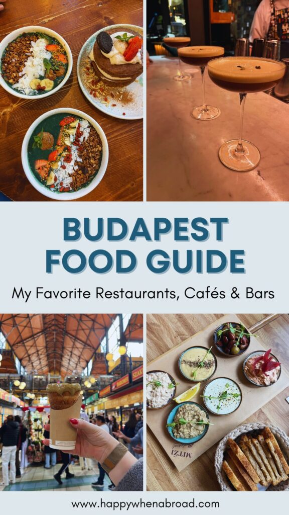 budapest food guide pinterest