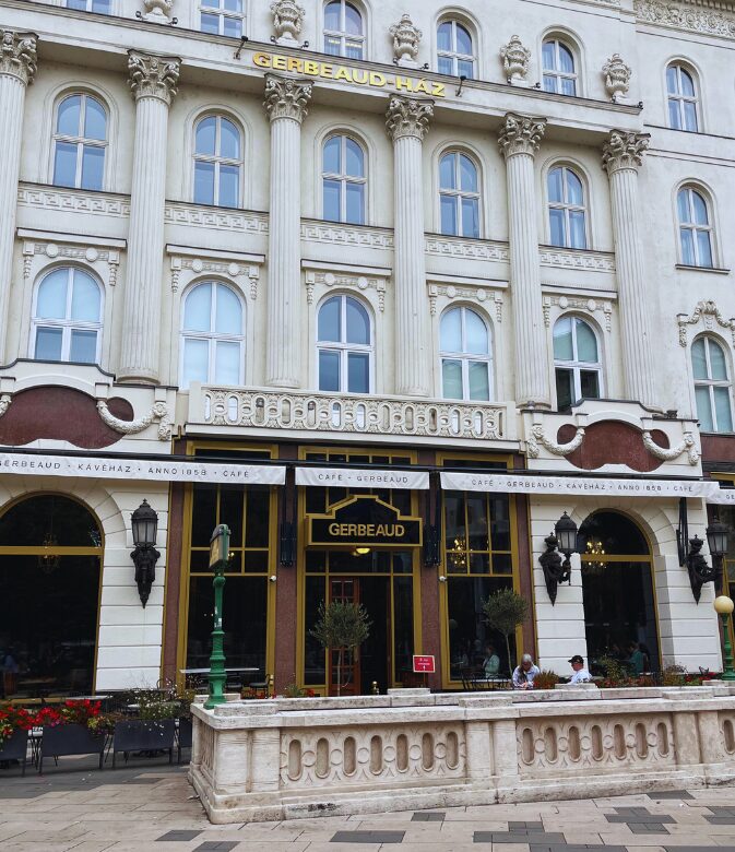 gerbeaud cafe in budapest