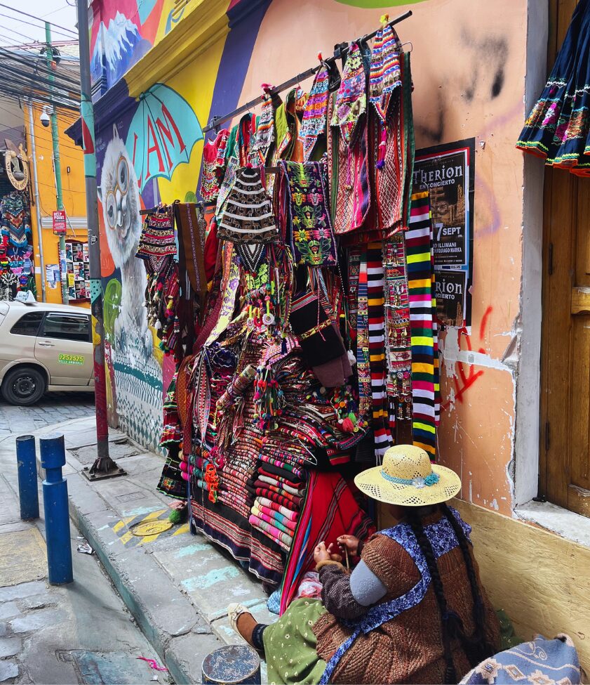 market in la paz