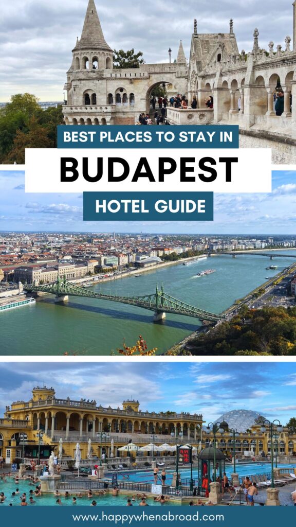 a list of the best places to stay in budapest
