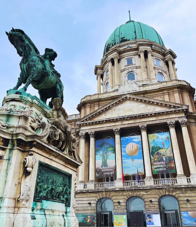 visit the royal palace during your 3 days in budapest