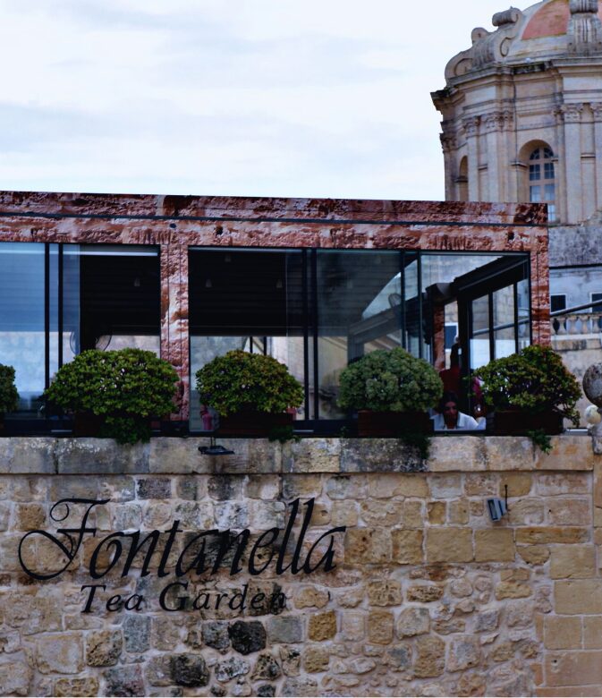Fontanella Tea Garden in Mdina