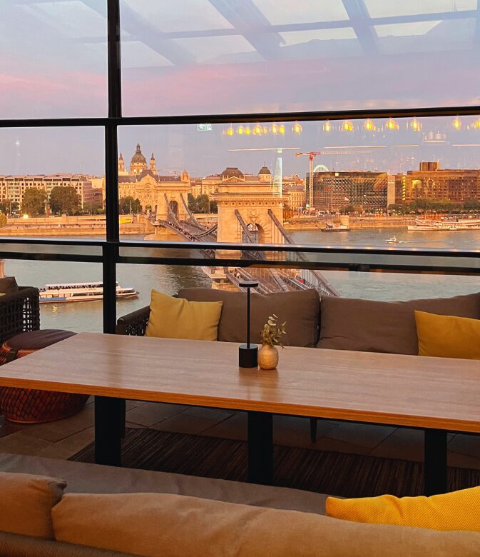 leo rooftop bar is the best way to end 3 days in budapest