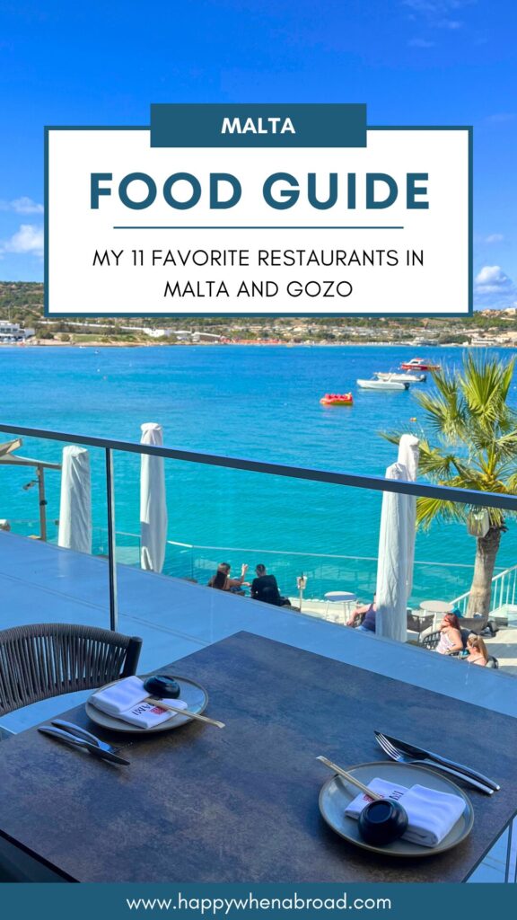 where to eat in malta - the best food spots