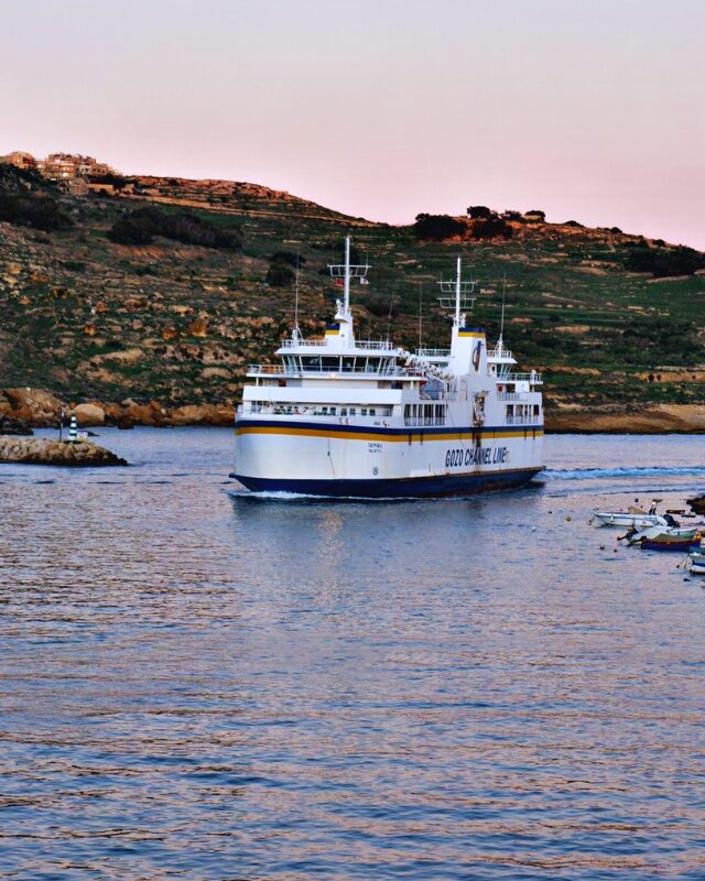 ferry ship in malta
