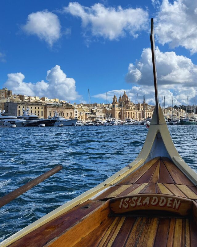 taking the water taxi to the three cities is a must-do on your 1-week malta itinerary