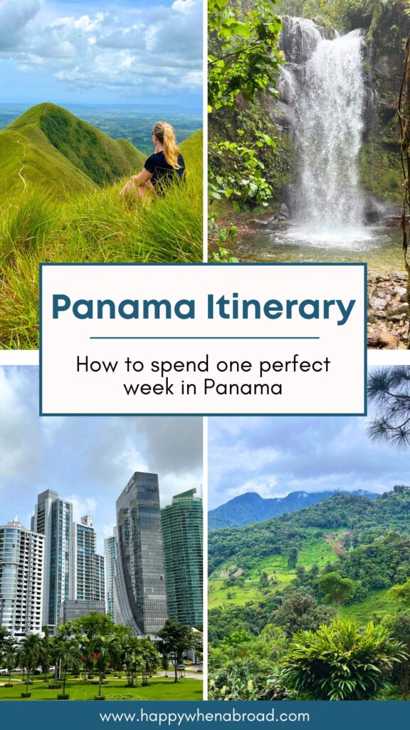 how to spend one week in panama