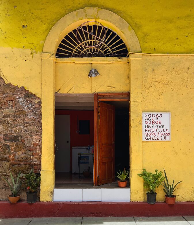 old buidlings in casca viejo in panama city