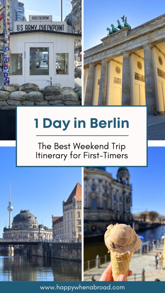 one day in berlin itinerary