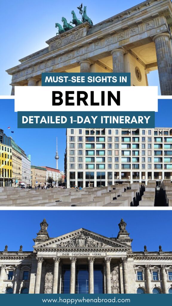 must see sights in one day in berlin