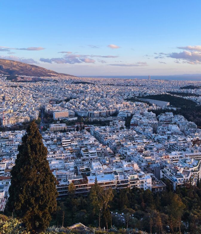 the view from Mount Lycabettus is a must-do on your 2-day athens itinerary
